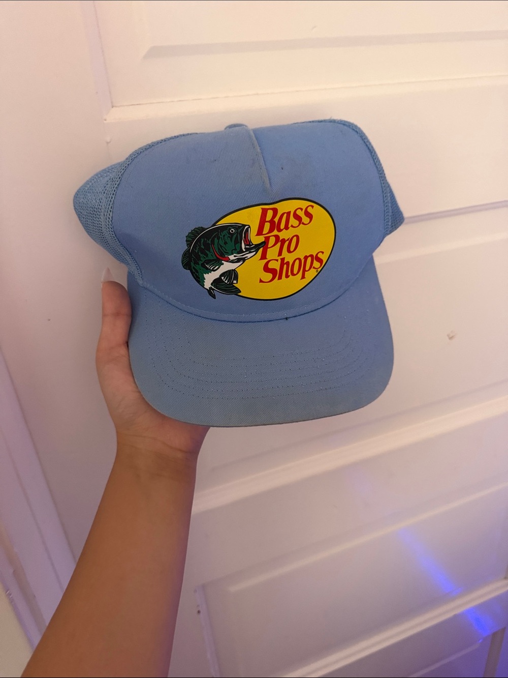 Hat with Bass Pro Shops logo